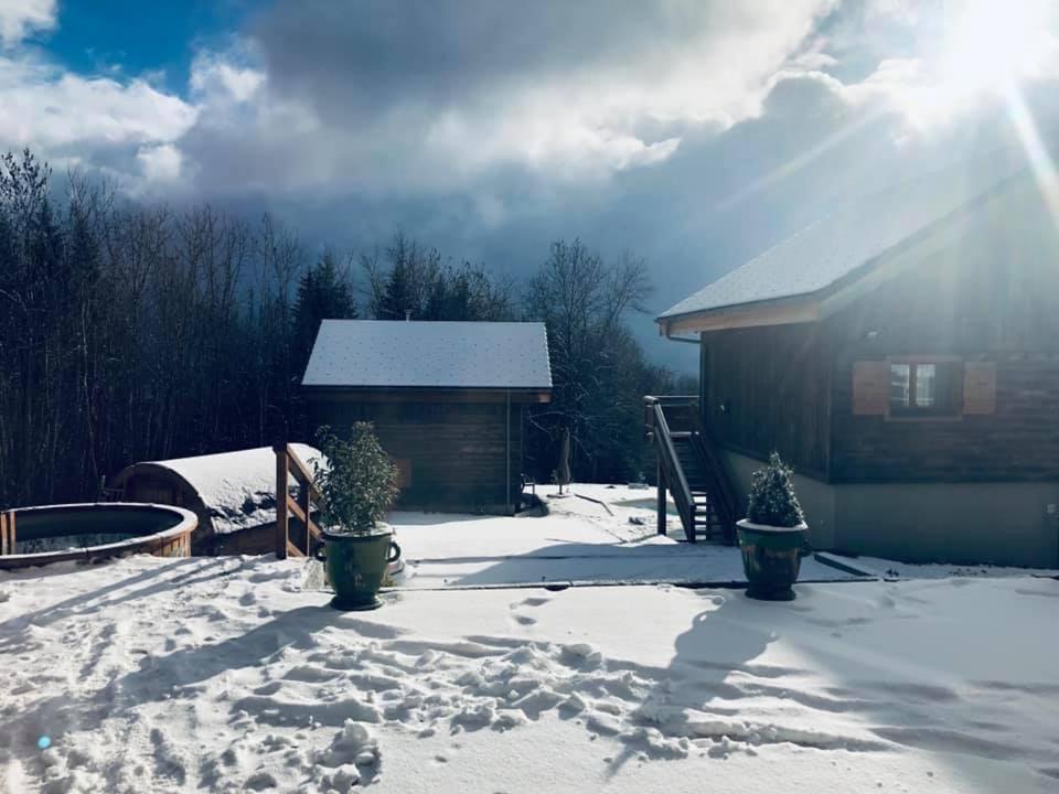 Les Chalets De Ludran Viuz-en-Sallaz Exteriör bild