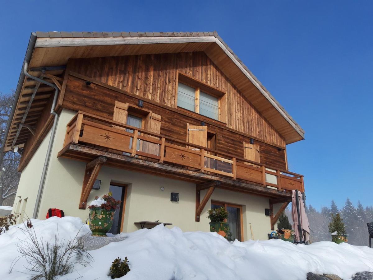 Les Chalets De Ludran Viuz-en-Sallaz Exteriör bild