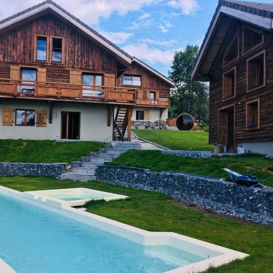 Les Chalets De Ludran Viuz-en-Sallaz Exteriör bild